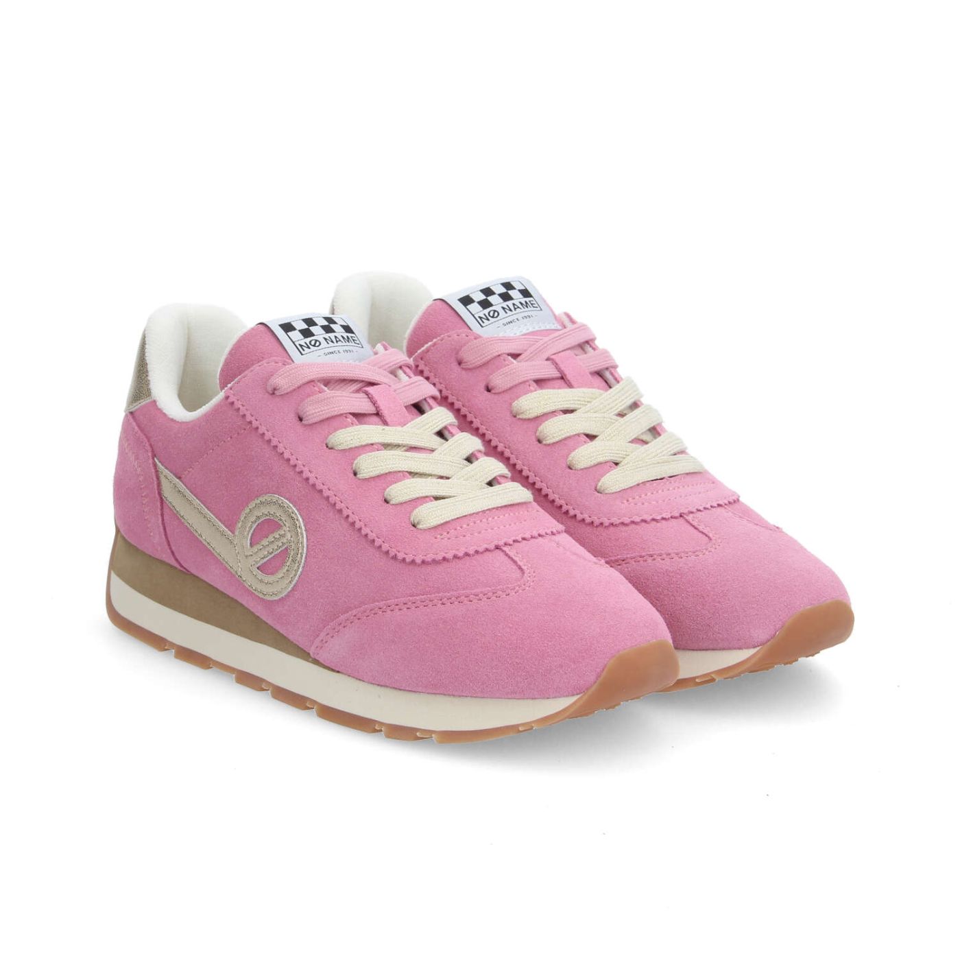 CITY RUN JOGGER W - SUEDE - ROSE